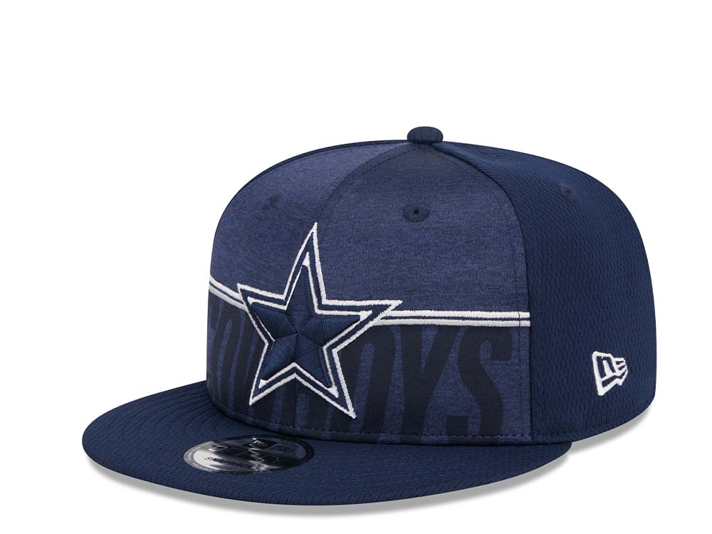 New Era Dallas Cowboys NFL Training Camp 23 Navy 9Fifty Snapback Casquette