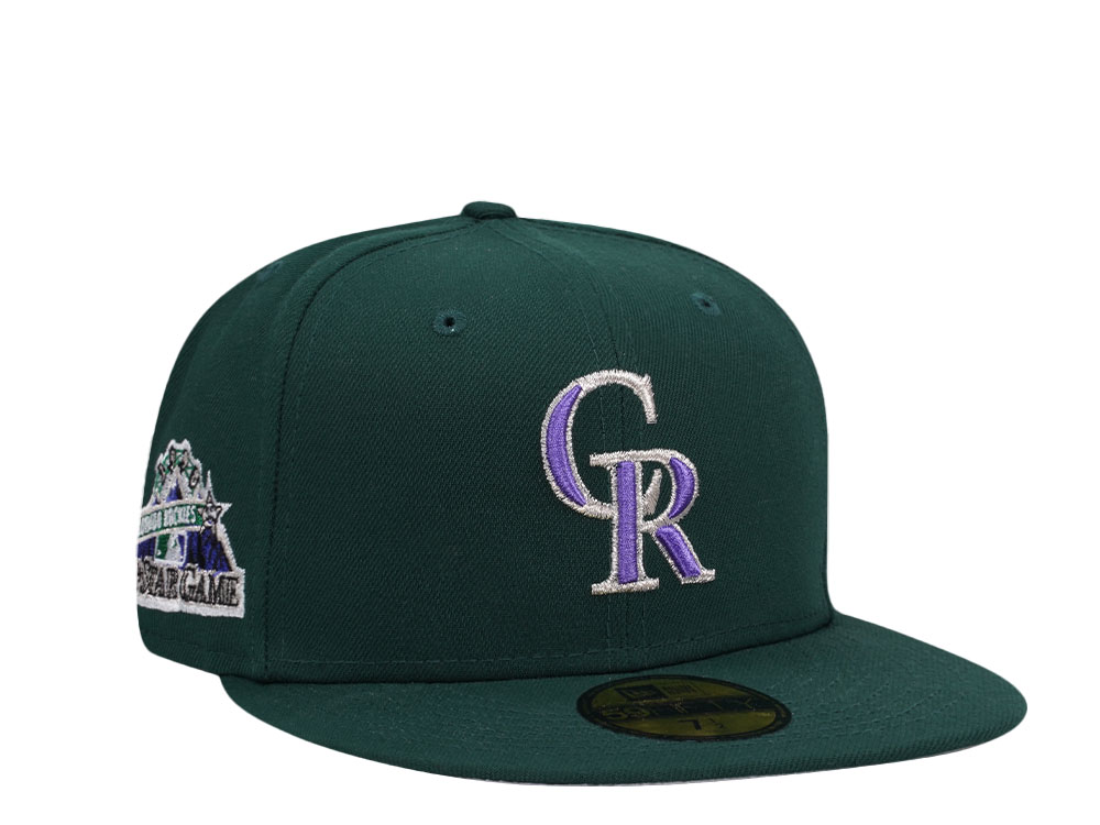 New Era Colorado Rockies All Star Game 1998 Green Classic Edition 59Fifty Fitted Casquette