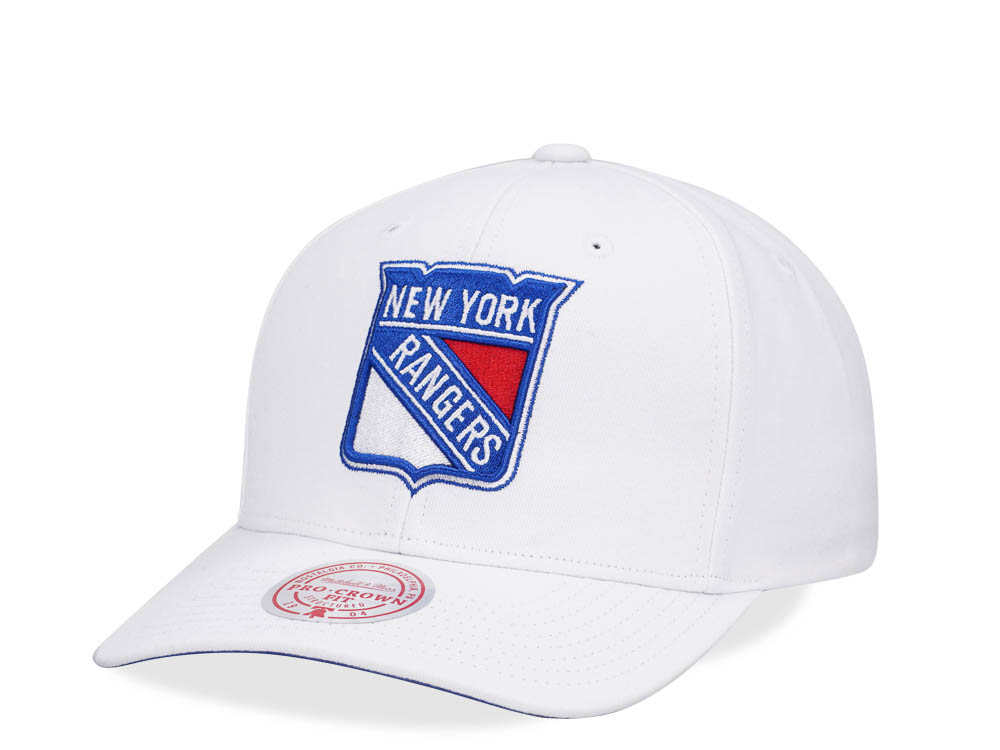 Mitchell & Ness New York Rangers All in Pro White Snapback Casquette