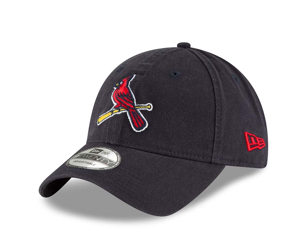 New Era St. Louis Cardinals Navy Core Classic 9Twenty Strapback Casquette