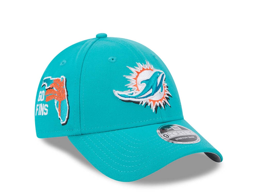 New Era Miami Dolphins NFL24 Draft 9Forty Stretch Snapback Casquette