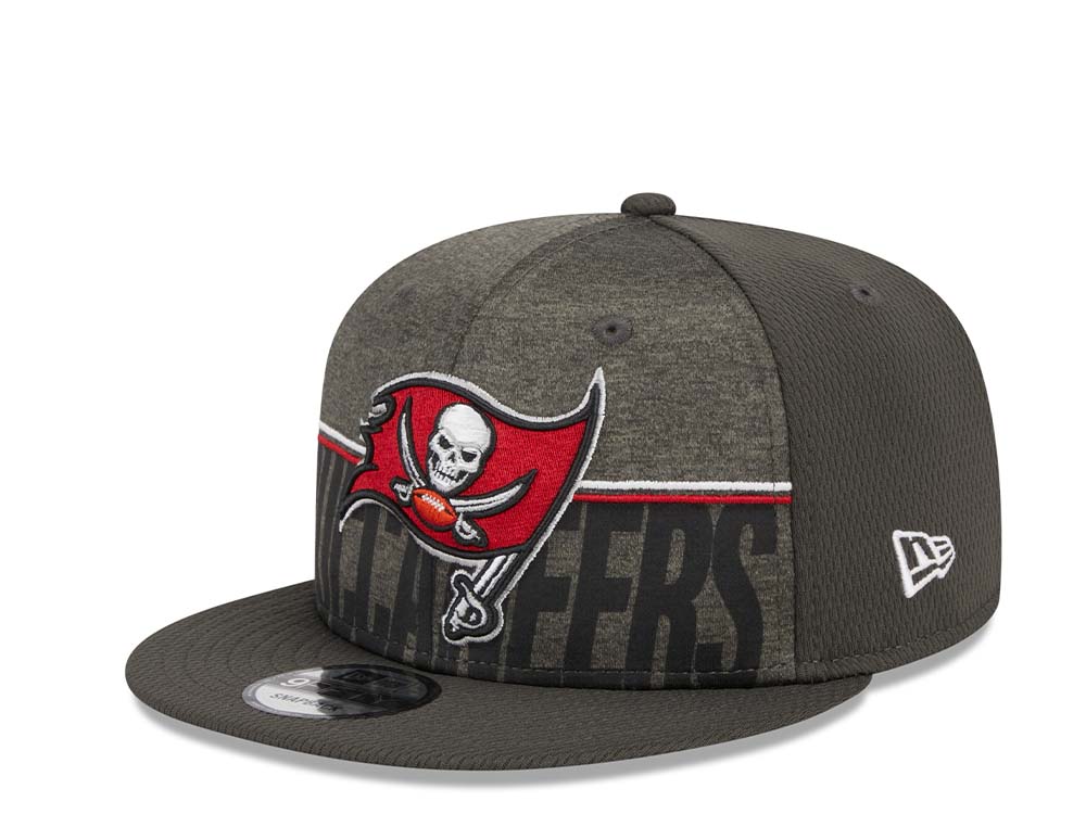 New Era Tampa Bay Buccaneers NFL Training Camp 23 Gray 9Fifty Snapback Casquette