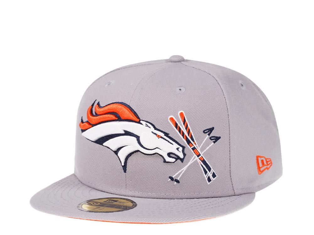 New Era Denver Broncos City Icons Grey Edition 59Fifty Fitted Casquette