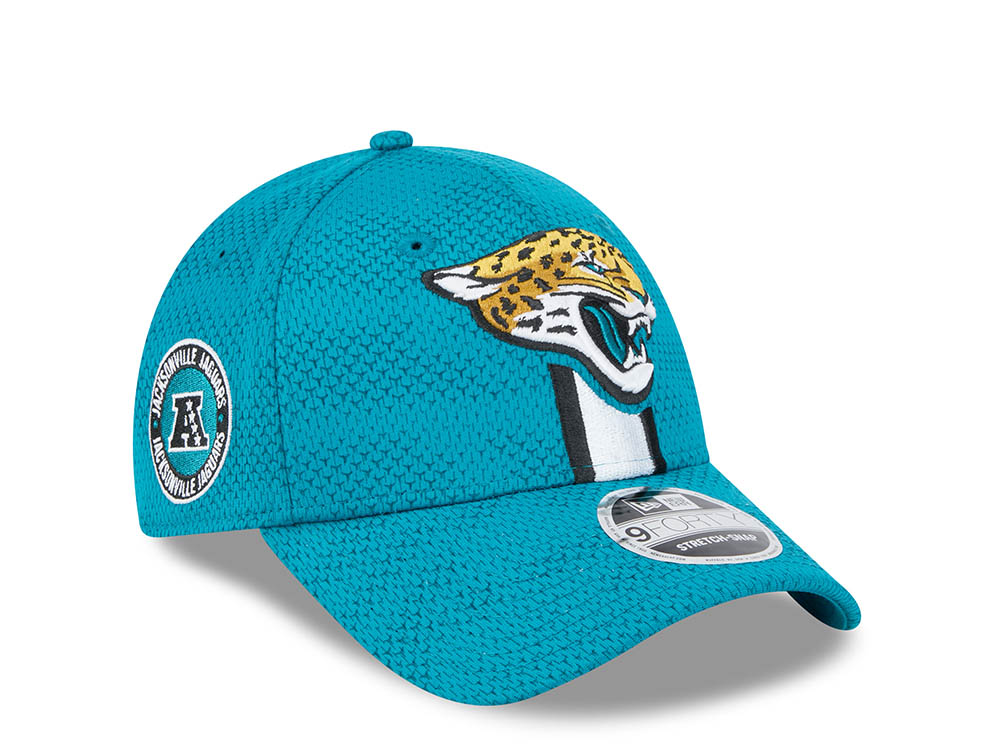 New Era Jacksonville Jaguars Sideline 2024 9Forty Stretch Snapback Cappellini