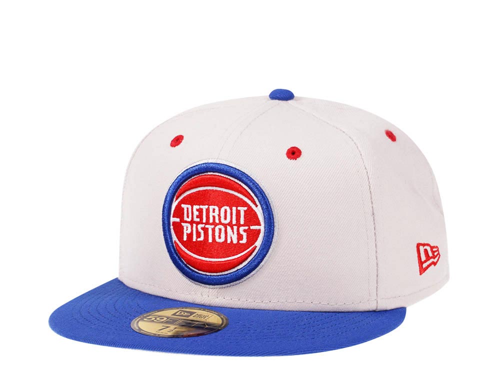 New Era Detroit Pistons Stone Two Tone Edition 59Fifty Fitted Casquette