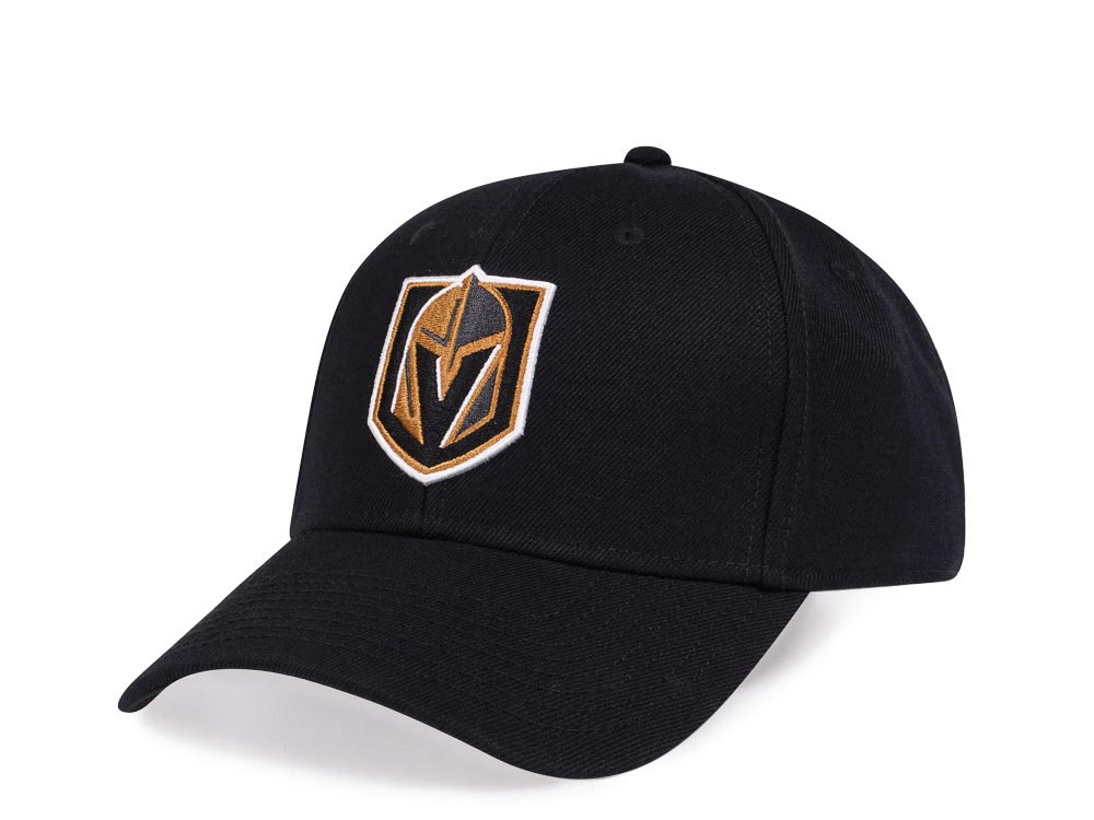 American Needle Vegas Golden Knights Black 400 Series Snapback Casquette