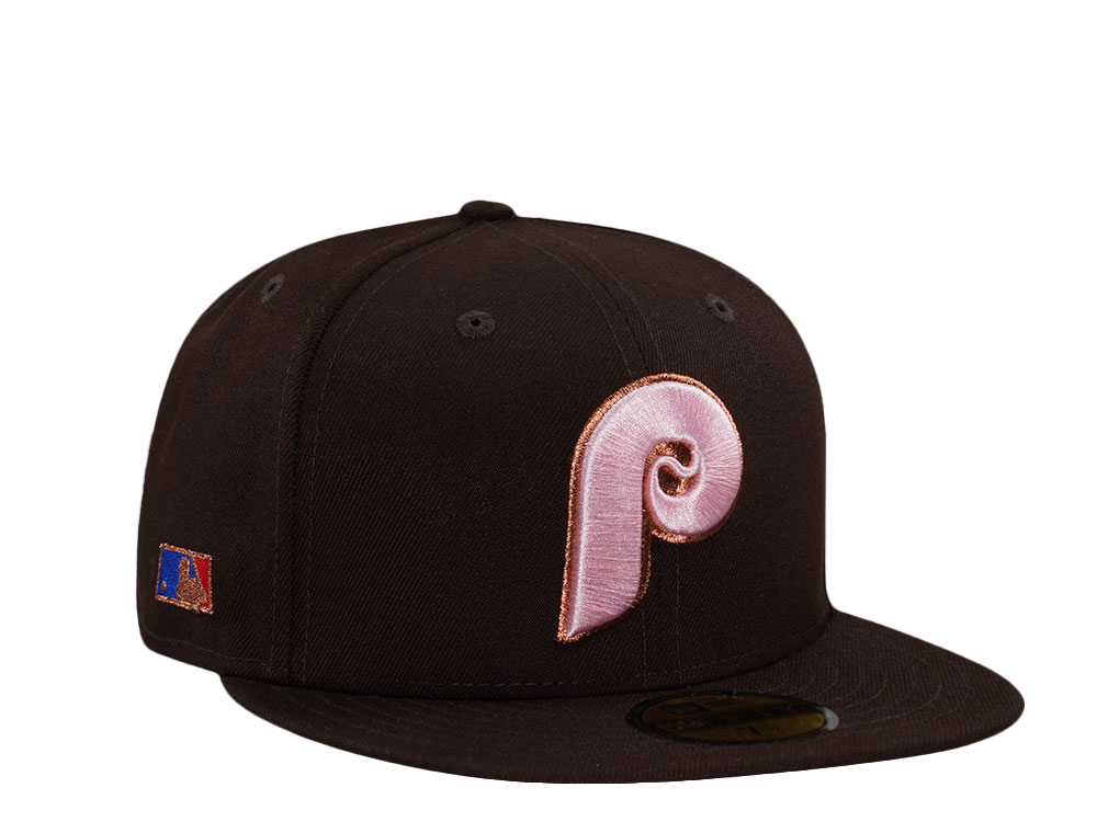 New Era Philadelphia Phillies Burnt Copper Pink Edition 59Fifty Fitted Casquette