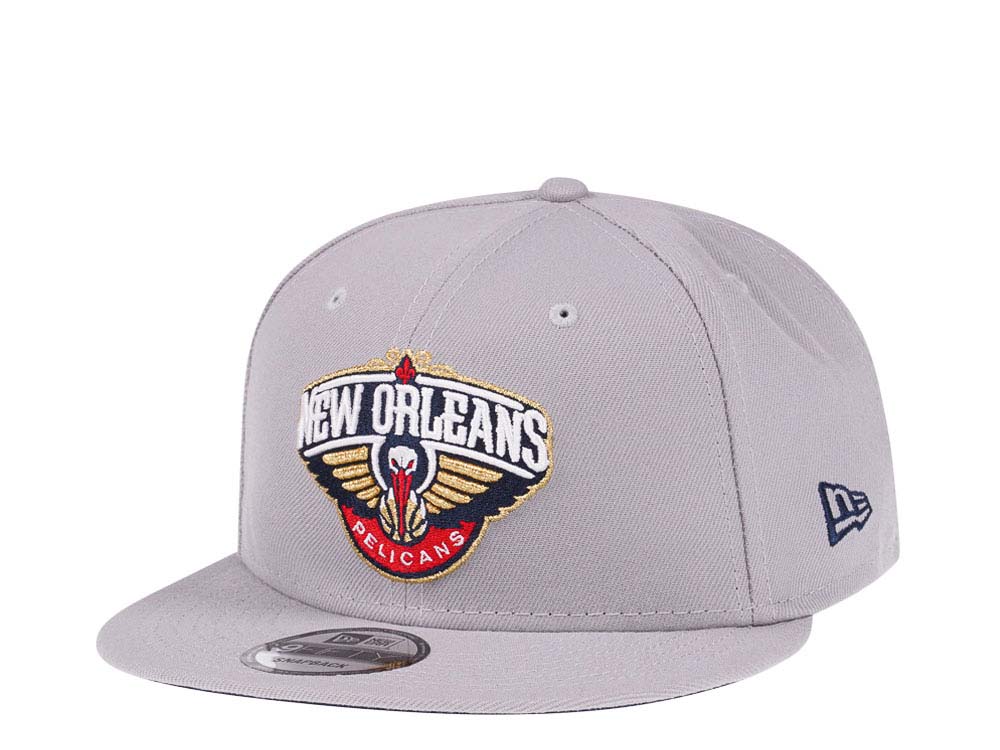 New Era New Orleans Pelicans Fresh Grey Edition 9Fifty Snapback Casquette