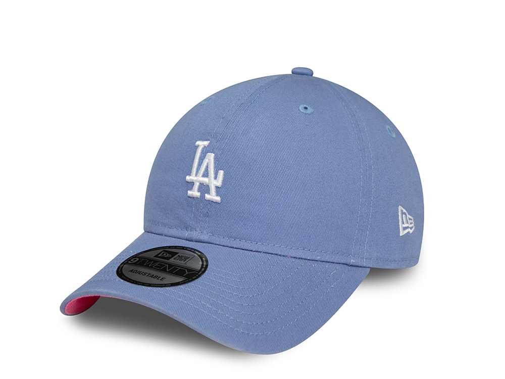 New Era Los Angeles Dodgers Lavender 9Twenty Strapback Casquette