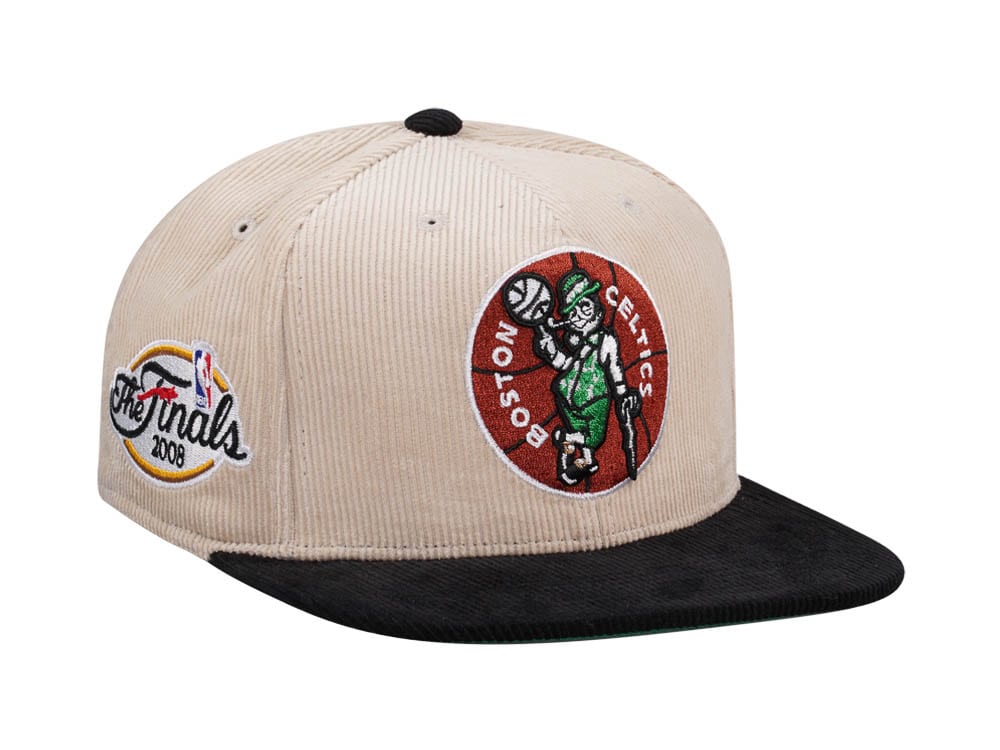 Mitchell & Ness Boston Celtics Finals 2008 Two Tone Hardwood Classic Cord Edition Dynasty Fitted Casquette