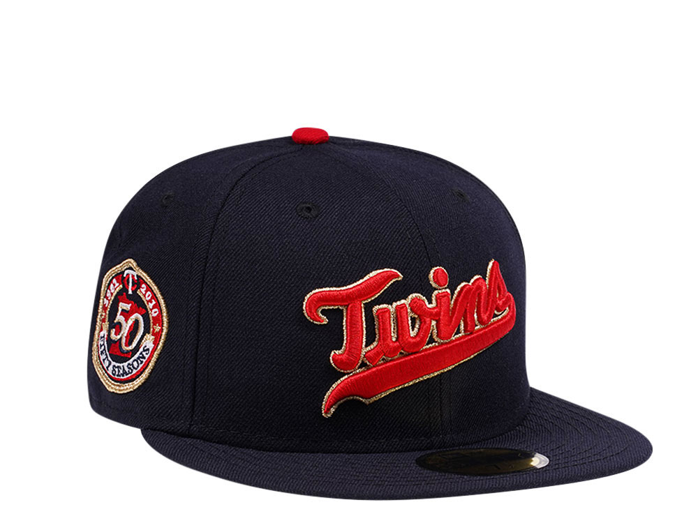 New Era Minnesota Twins 50th Anniversary Prime Edition 59Fifty Fitted Casquette