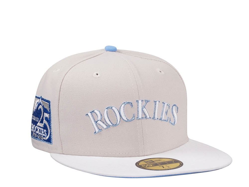 New Era Colorado Rockies 25th Anniversary Icy Edition 59Fifty Fitted Casquette