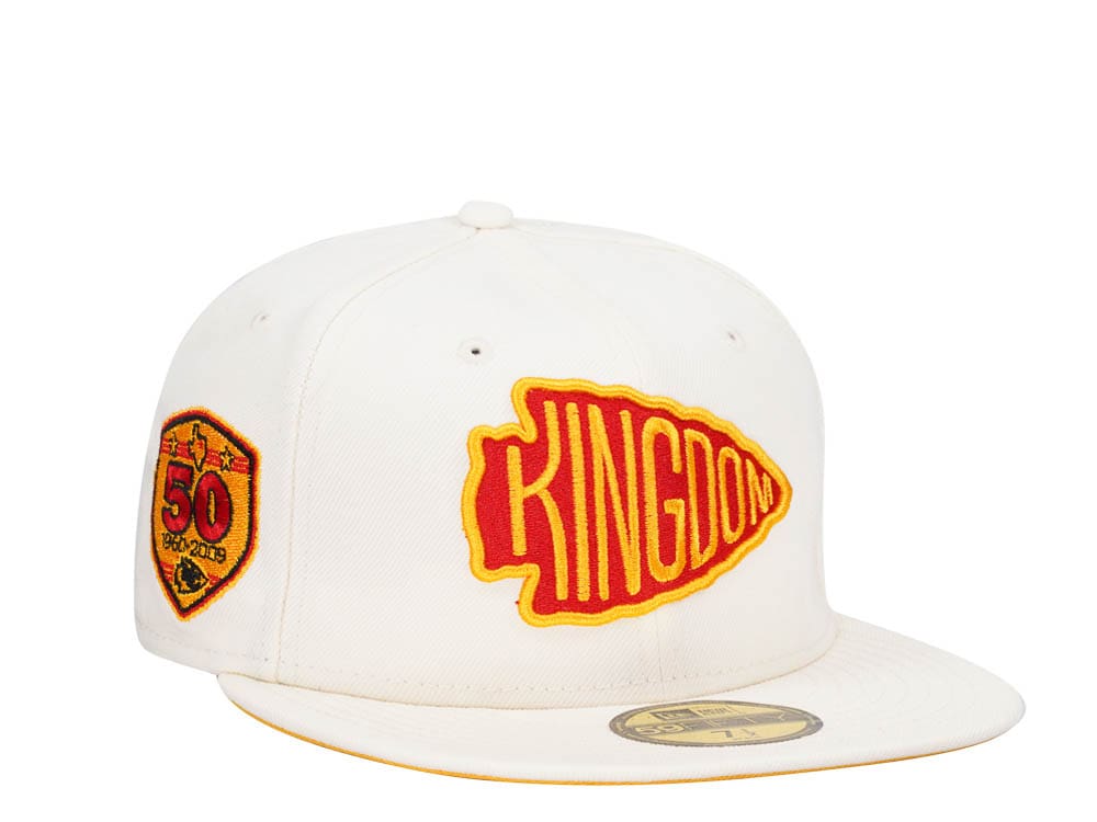 New Era Kansas City Chiefs 50th Anniversary Kingdom Edition 59Fifty Fitted Casquette