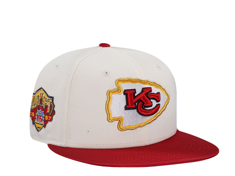 New Era Kansas City Chiefs Draft 1997 Legends Two Tone Edition 59Fifty Fitted Casquette