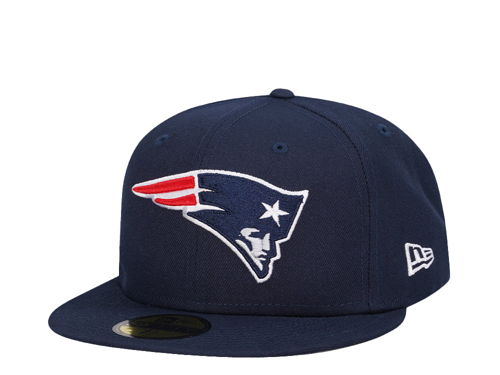 New Era New England Patriots Navy Classic Edition 59Fifty Fitted Casquette