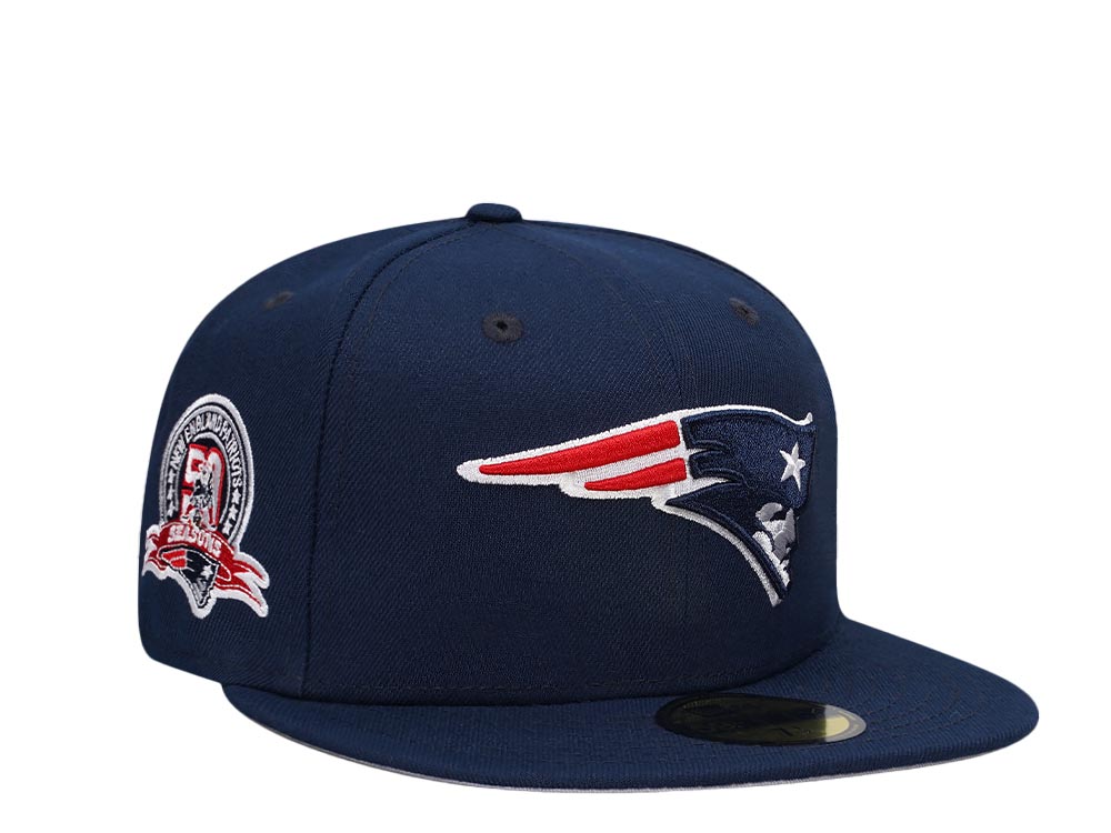 New Era New England Patriots 50 Seasons Classic Prime Edition 59Fifty Fitted Casquette