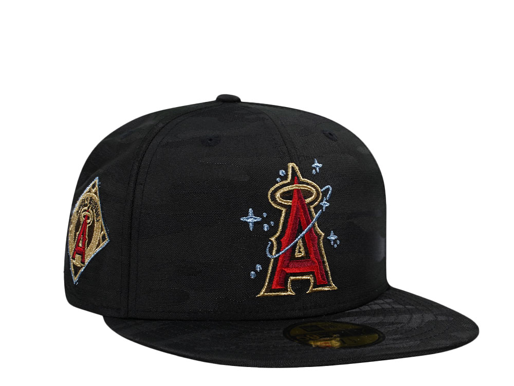 New Era Anaheim Angels Orbit Midnight Camo Prime Edition 59Fifty Fitted Casquette