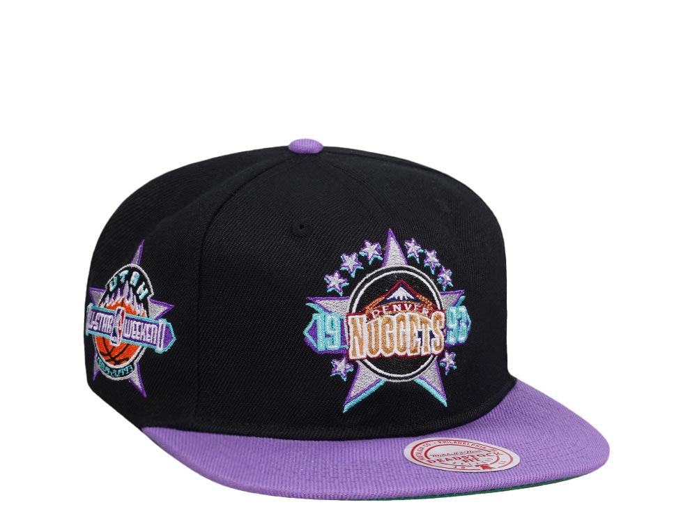 Mitchell & Ness Denver Nuggets Two Tone Deadstock Hardwood Classic Snapback Casquette