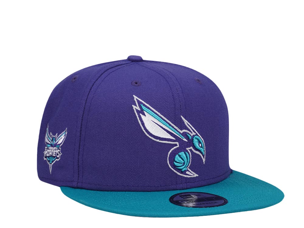 New Era Charlotte Hornets Purple Two Tone Classic Edition 9Fifty Snapback Casquette