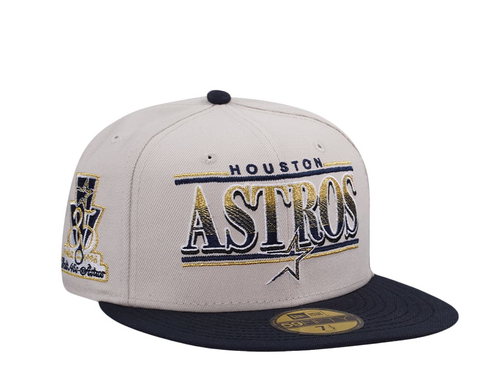 New Era Houston Astros 35th Anniversary Stone Two Tone Edition 59Fifty Fitted Casquette