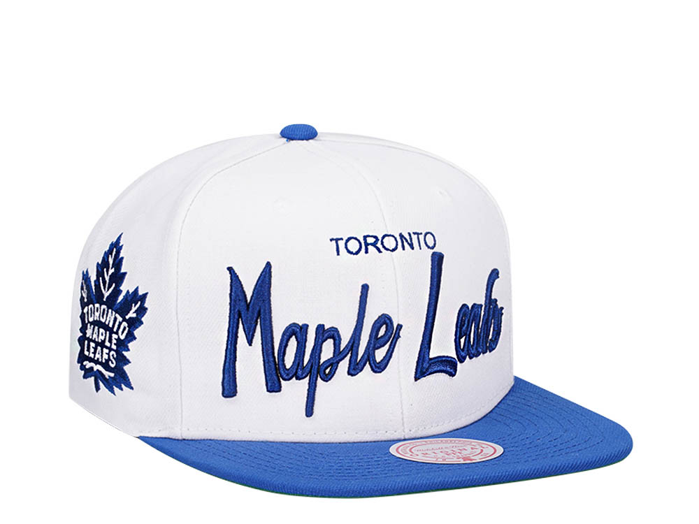 Mitchell & Ness Toronto Maple Leafs Vintage Script Snapback Casquette