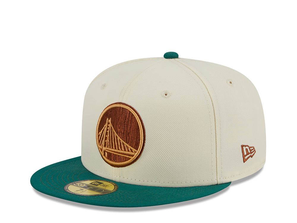 New Era Golden State Warriors Stone Two Tone Camp Classic Edition 59Fifty Fitted Casquette