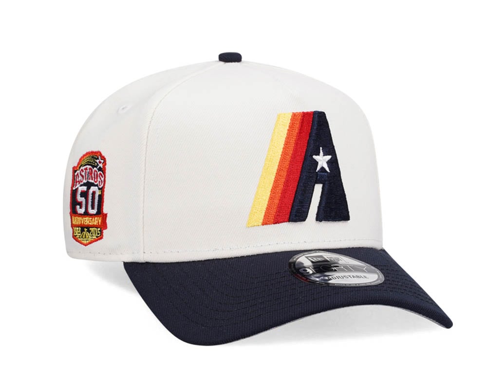 New Era Houston Astros 50th Anniversary Prototype Two Tone Edition 9Forty A Frame Snapback Casquette