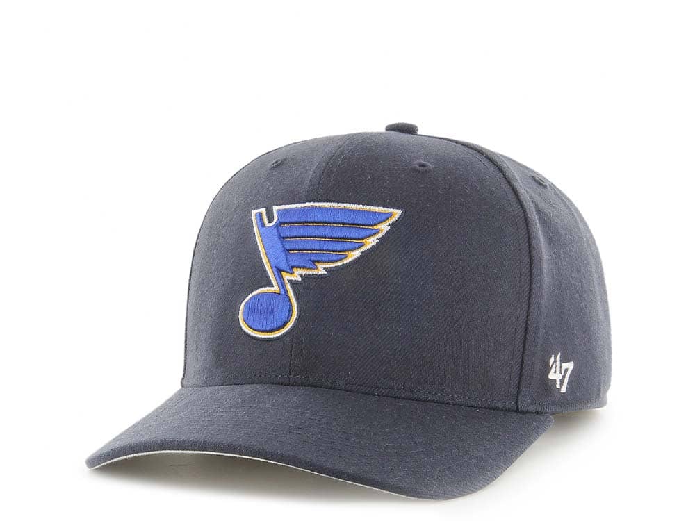 47Brand St. Louis Blues Classic DP Navy Snapback Casquette