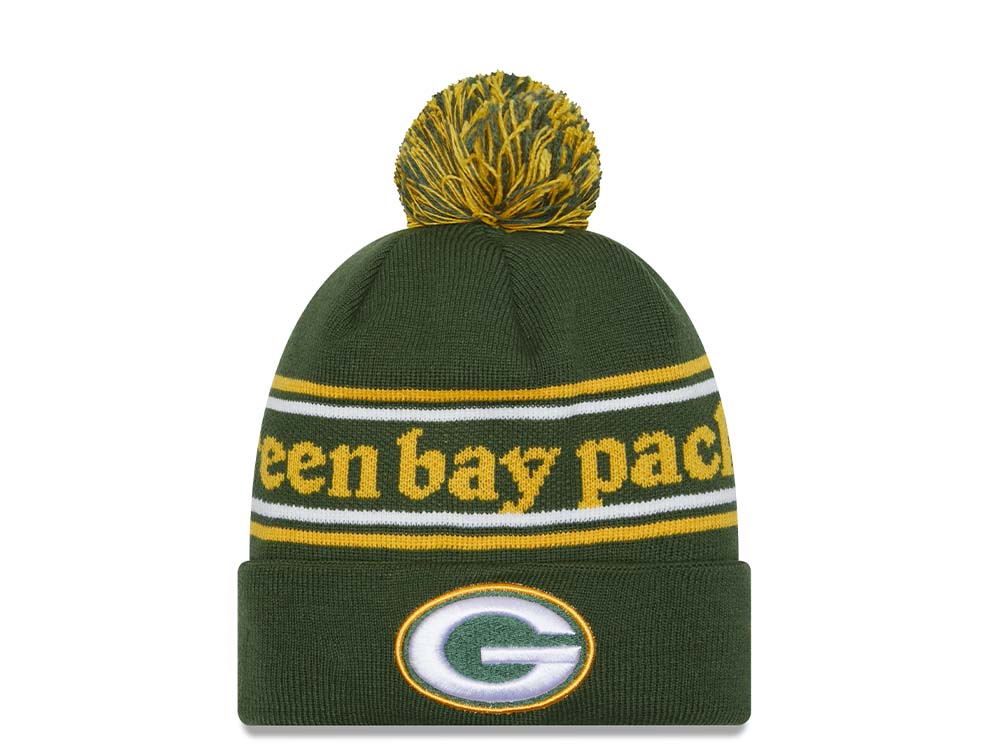 New Era Green Bay Packers Knitmarquee E3 Chapeau