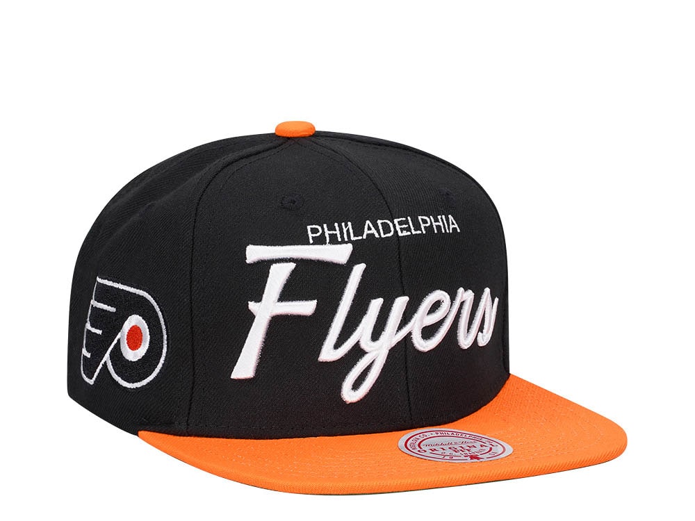 Mitchell & Ness Philadelphia Flyers Vintage Script Snapback Casquette