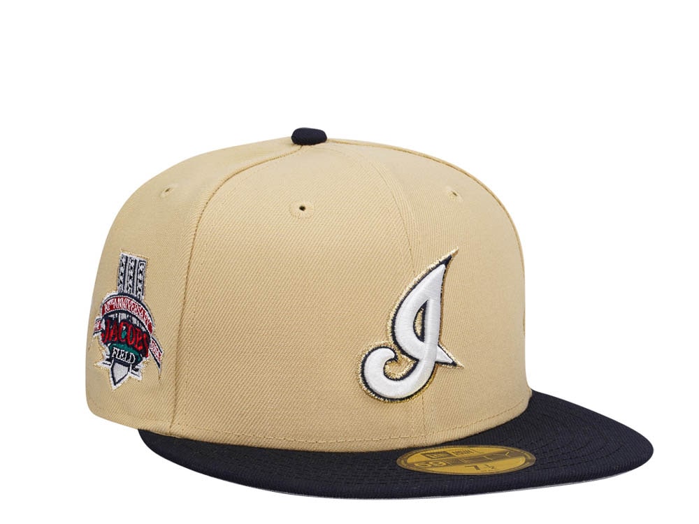 New Era Cleveland Indians 10th Anniversary Jacobs Field Vegas Two Tone Edition 59Fifty Fitted Casquette