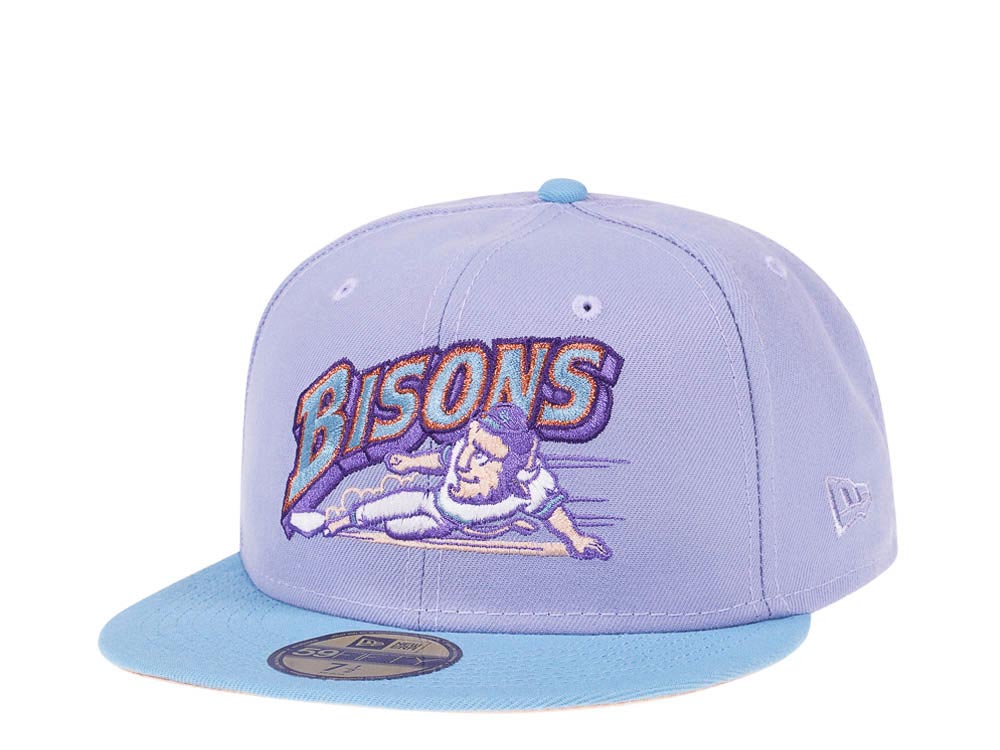 New Era Buffalo Bisons Copper Lavender Prime Two Tone Edition 59Fifty Fitted Casquette