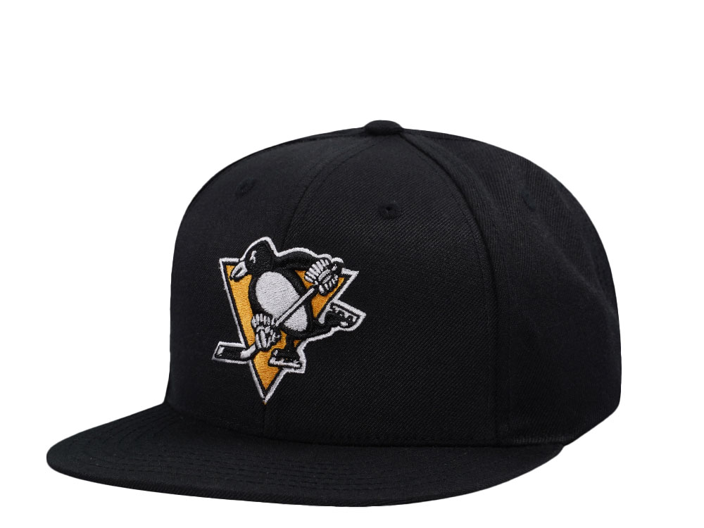 American Needle Pittsburgh Penguins Black Snapback Casquette