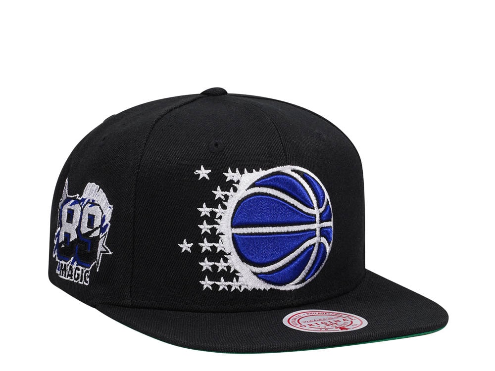 Mitchell & Ness Orlando Magic NBA Black Side Jam Throwback Edition Snapback Casquette