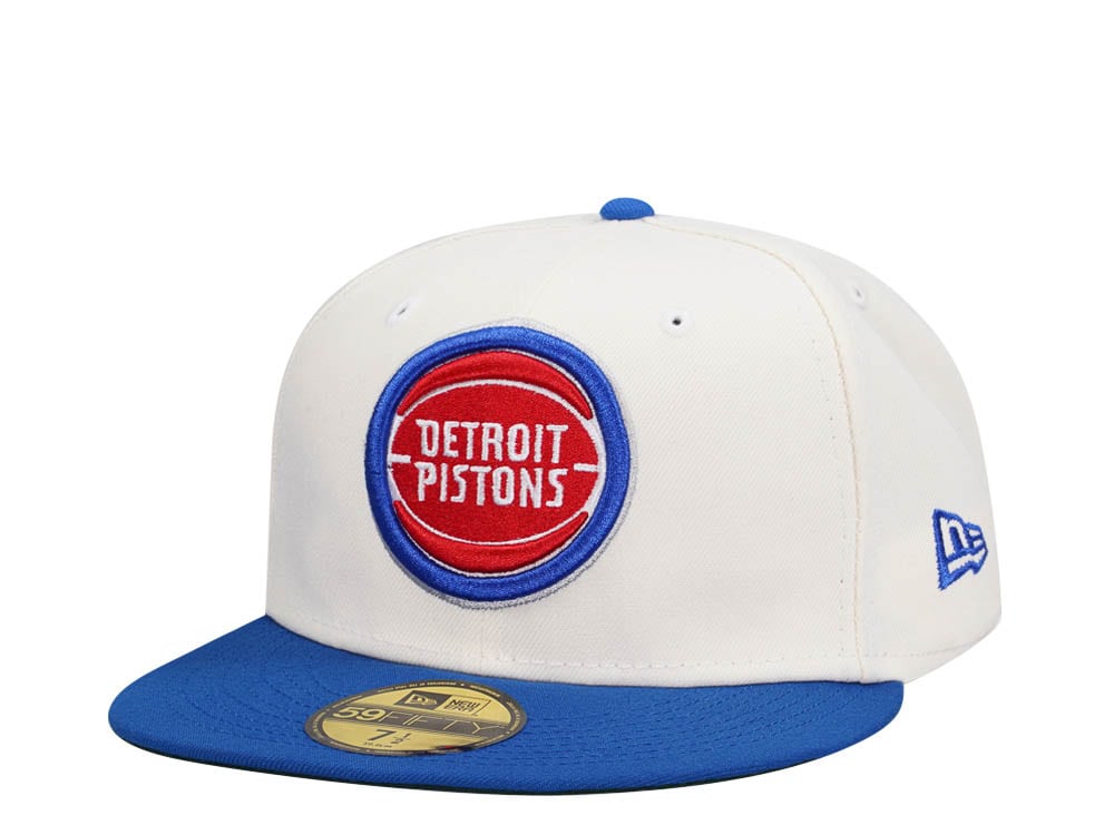 New Era Detroit Pistons Chrome Two Tone Edition 59Fifty Fitted Casquette