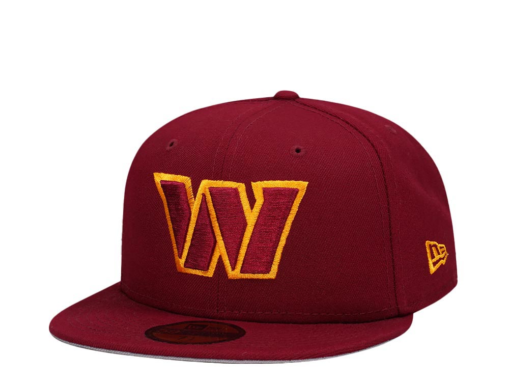 New Era Washington Football Team Maroon Classic Edition 59Fifty Fitted Casquette