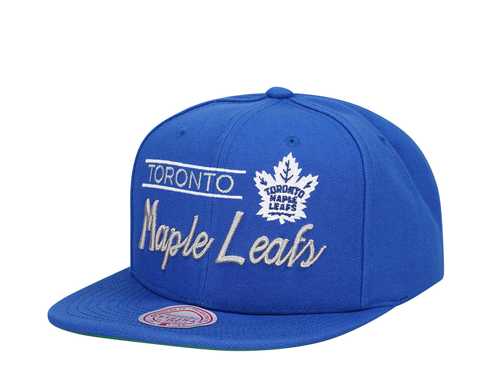 Mitchell & Ness Toronto Maple Leafs Retro Lock Up Snapback Casquette