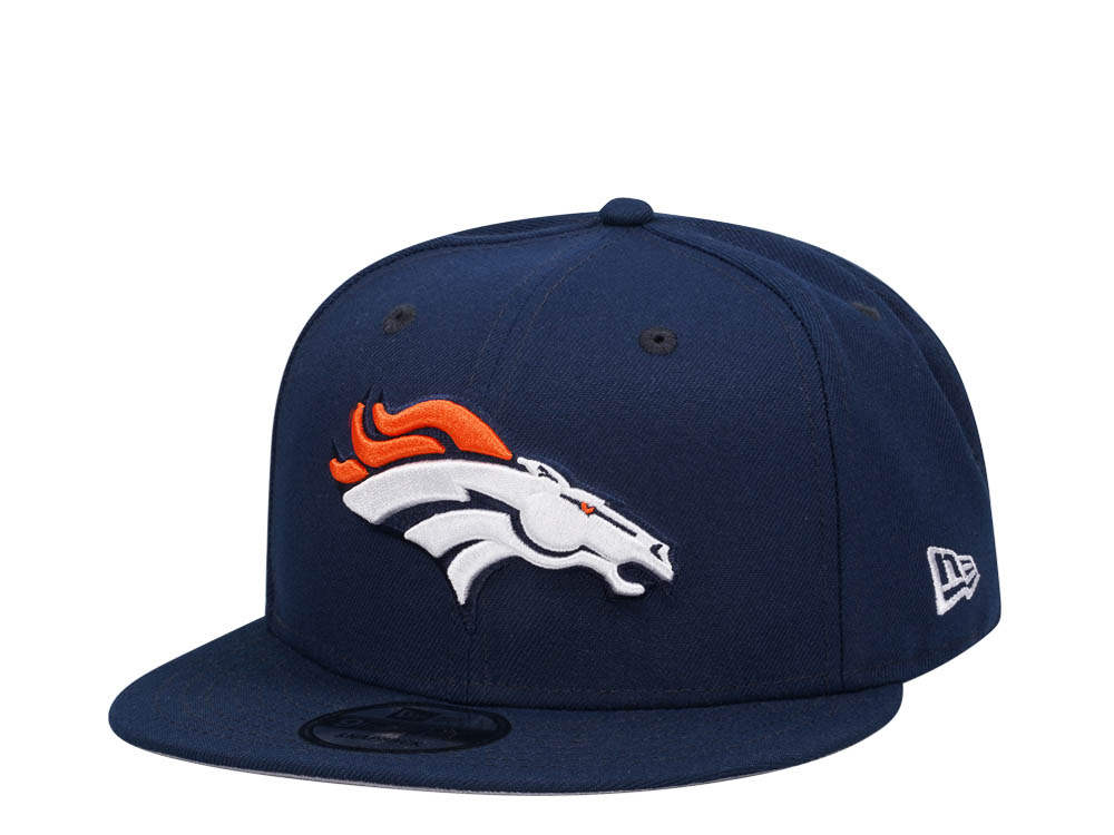 New Era Denver Broncos Navy Classic Edition 9Fifty Snapback Casquette