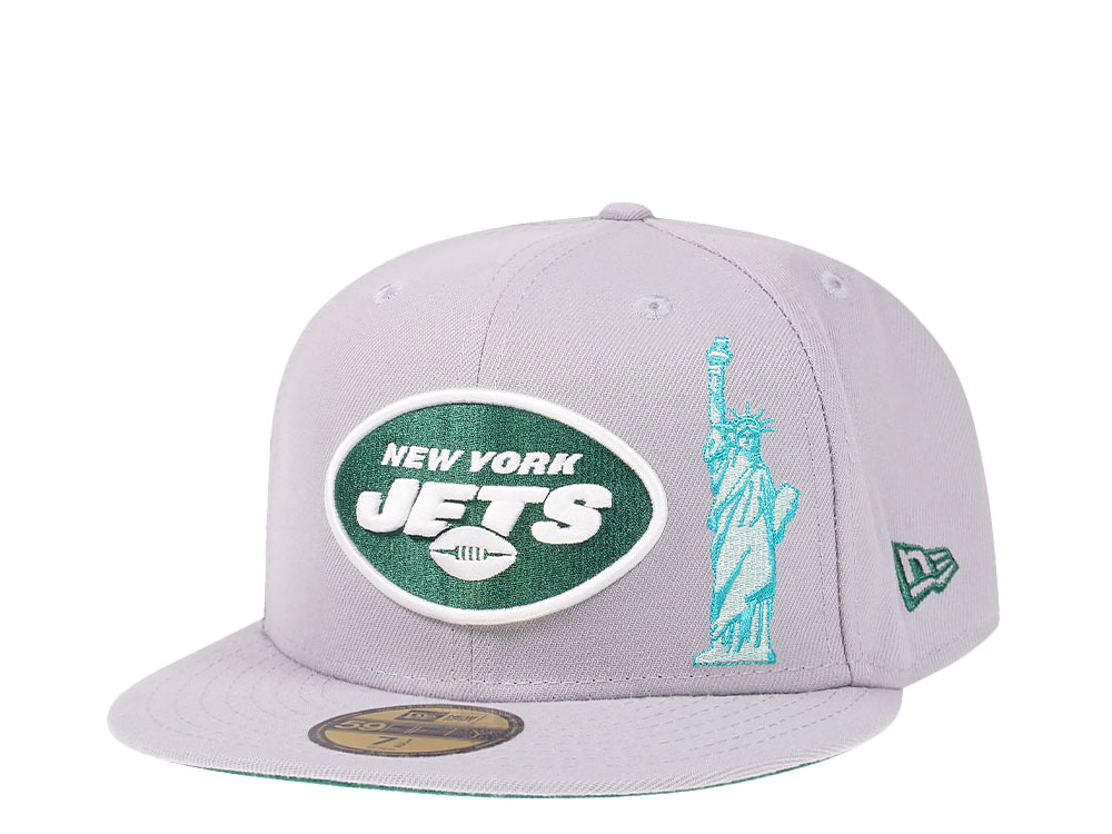 New Era New York Jets City Icons Grey Edition 59Fifty Fitted Casquette