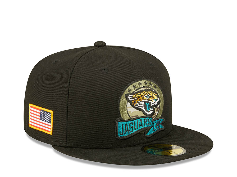 New Era Jacksonville Jaguars Salute to Service 2022 Fitted 59Fifty Casquette