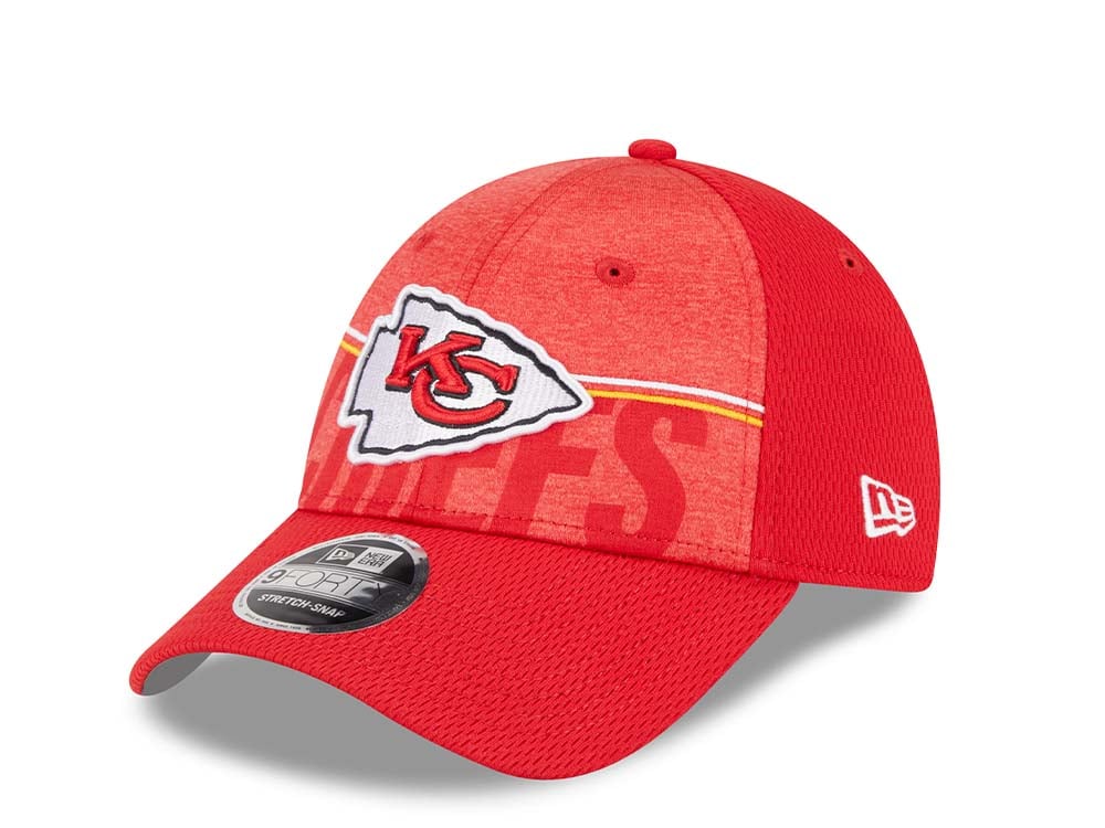 New Era Kansas City Chiefs NFL Training Camp 23 9Forty Stretch Snapback Casquette