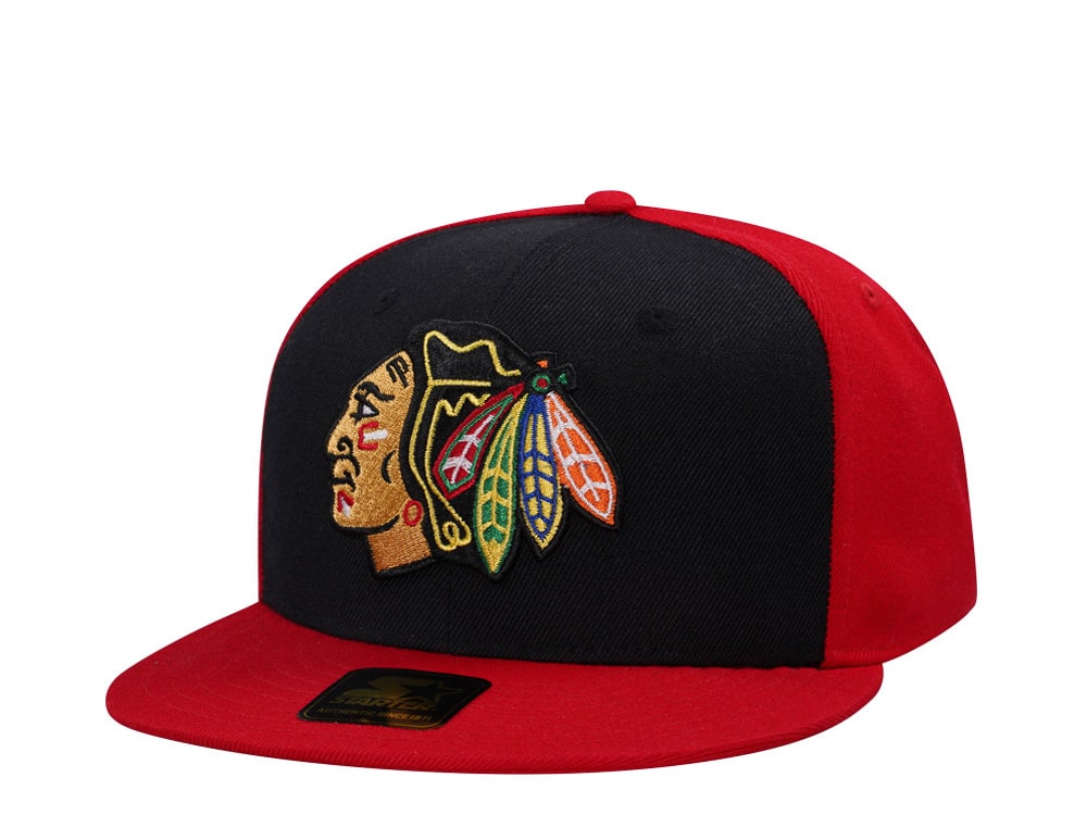 Starter Chicago Blackhawks Classic Logo Two Tone Snapback Casquette