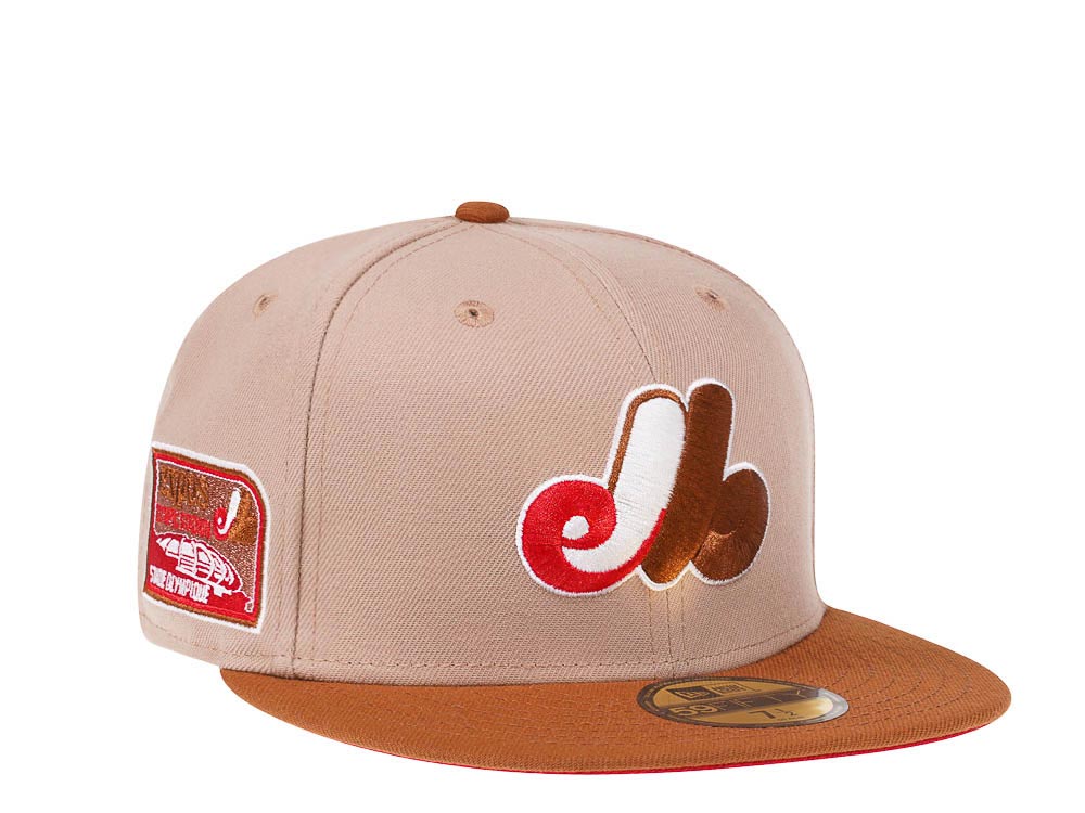 New Era Montreal Expos Olympic Stadium Patch Two Tone Prime Edition 59Fifty Fitted Casquette