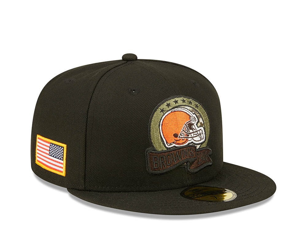 New Era Cleveland Browns Salute to Service 2022 Fitted 59Fifty Casquette