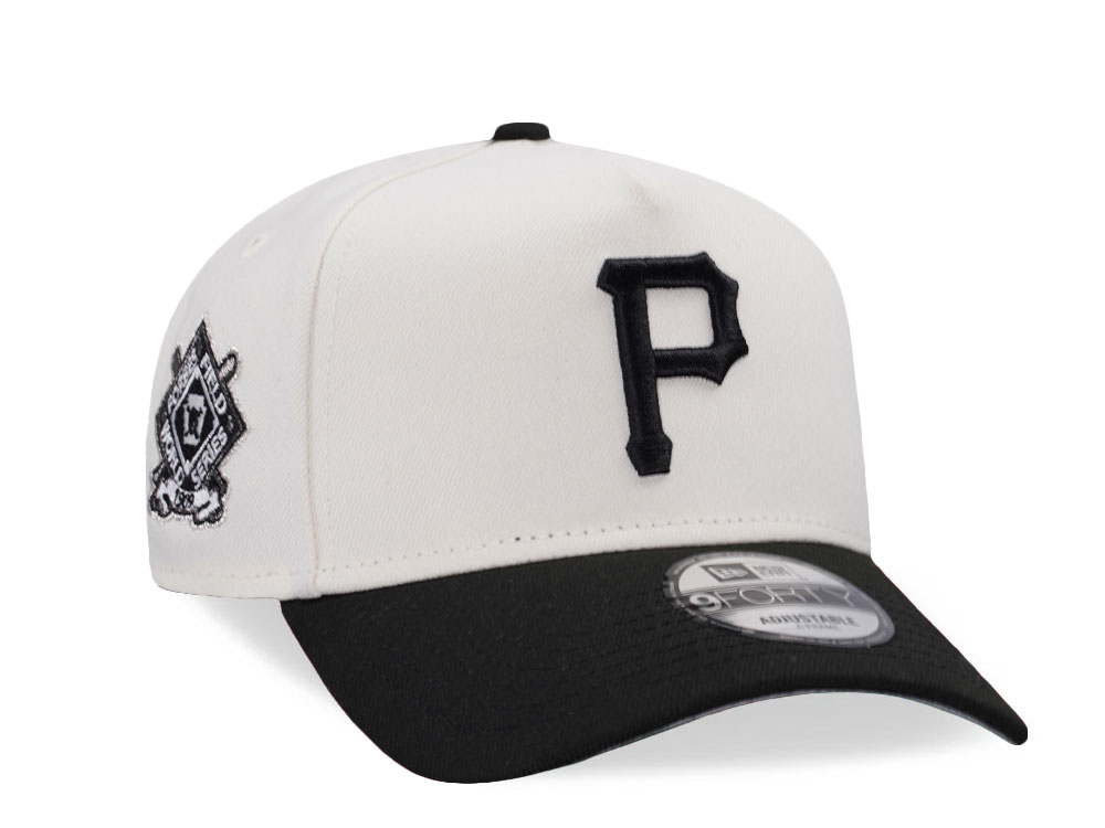 New Era Pittsburgh Pirates World Series 1909 Chrome Two Tone Edition 9Forty A Frame Snapback Casquette