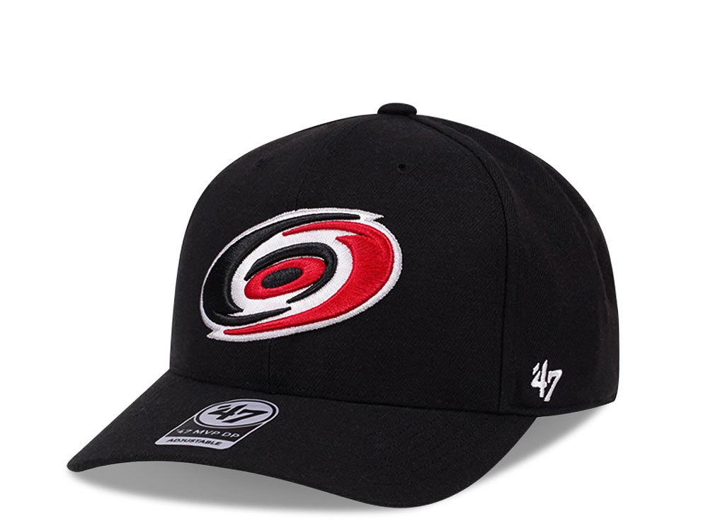 47Brand Carolina Hurricanes Classic DP Black Cold Zone Snapback Casquette