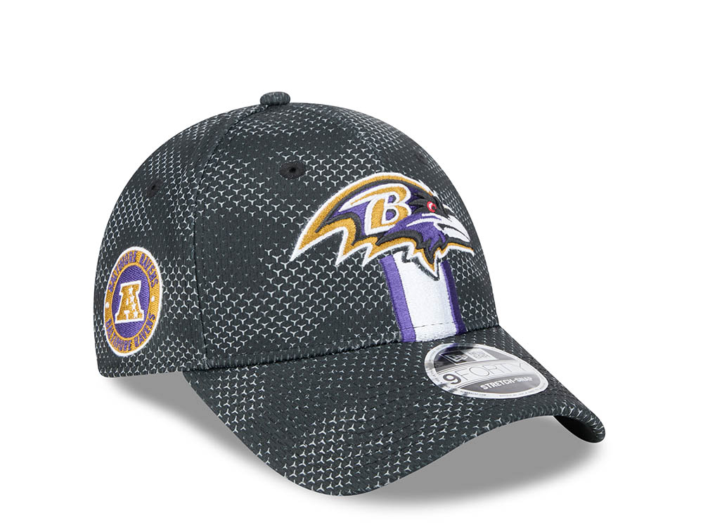 New Era Baltimore Ravens Sideline 2024 9Forty Stretch Snapback Cappellini