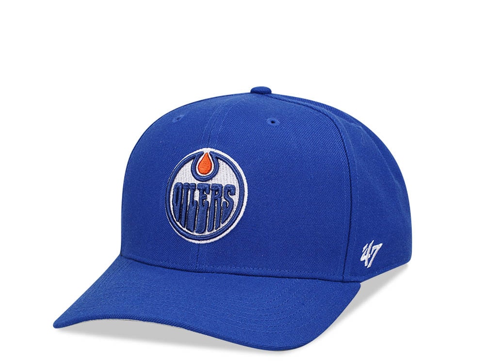 47Brand Edmonton Oilers Royal Cold Zone MVP DP Snapback Casquette