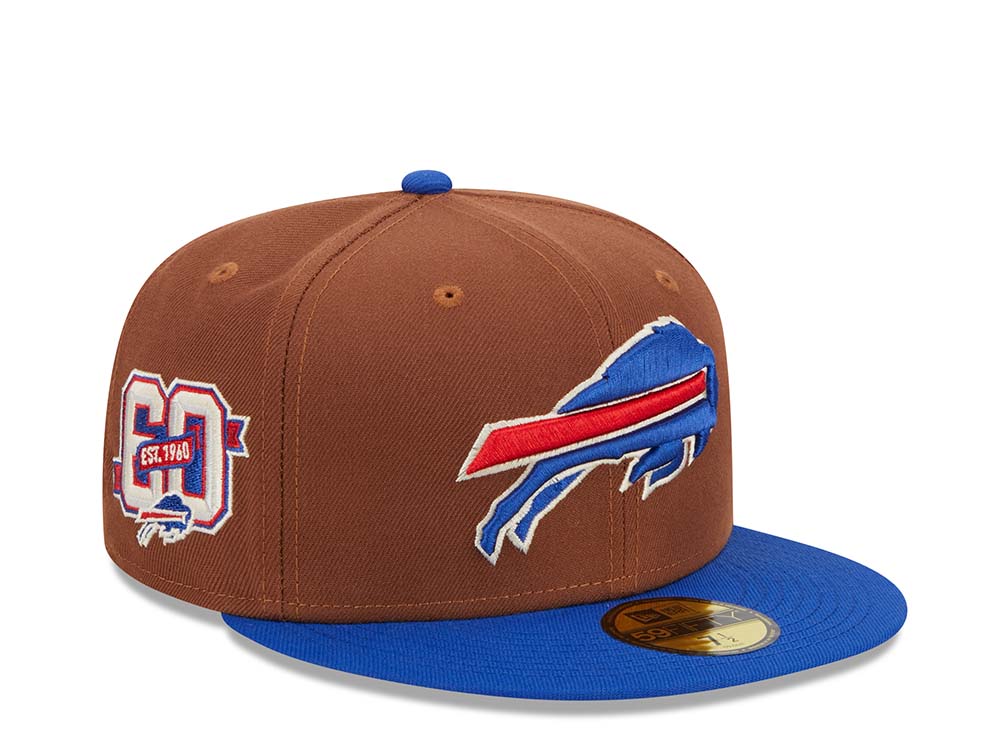 New Era Buffalo Bills 60th Anniversary Harvest Two Tone Edition 59Fifty Fitted Casquette