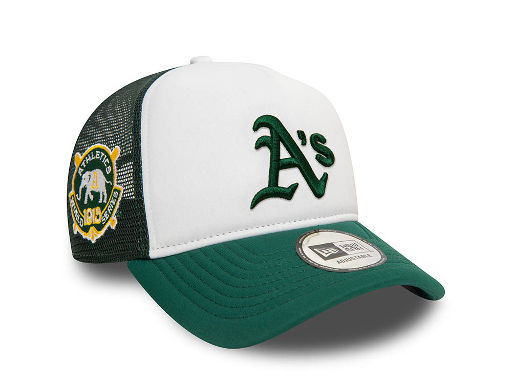 New Era Oakland Athletics World Series 1913 Foam Trucker A Frame Snapback Casquette